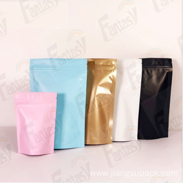Colorful Standing Aluminum Foil Zipper Bag with Window